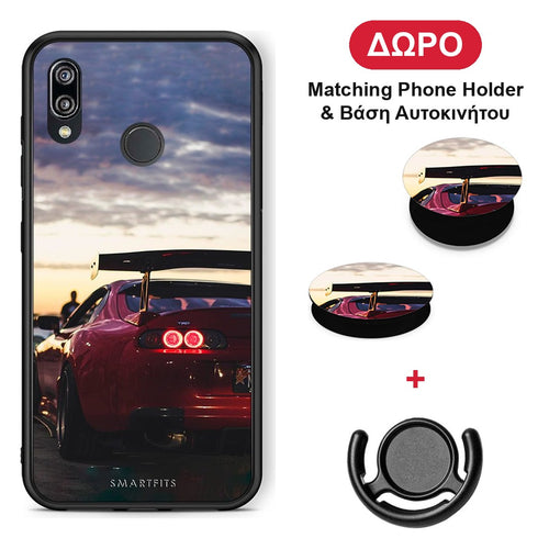 Racing Supra - Huawei P20 Lite θήκη + Δώρο Phone Holder & Βάση Αυτοκινήτου