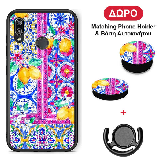 Retro Spring - Huawei P20 Lite θήκη + Δώρο Phone Holder & Βάση Αυτοκινήτου