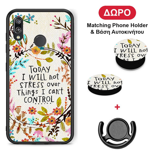 Stress Over - Huawei P20 Lite θήκη + Δώρο Phone Holder & Βάση Αυτοκινήτου