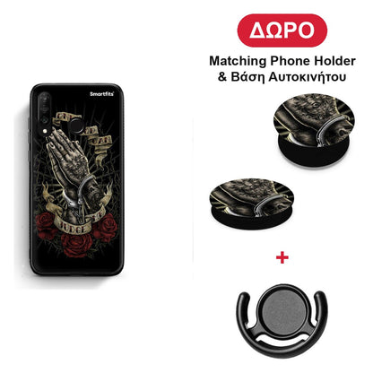 Judge By God - Huawei P30 Lite θήκη + Δώρο Phone Holder & Βάση Αυτοκινήτου