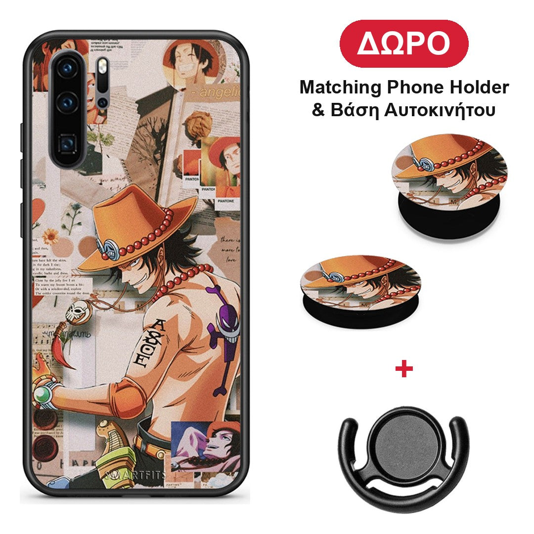Anime Collage - Huawei P30 Pro θήκη + Δώρο Phone Holder & Βάση Αυτοκινήτου