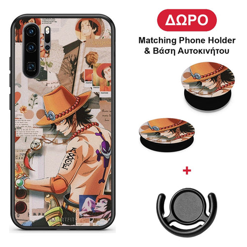 Anime Collage - Huawei P30 Pro θήκη + Δώρο Phone Holder & Βάση Αυτοκινήτου