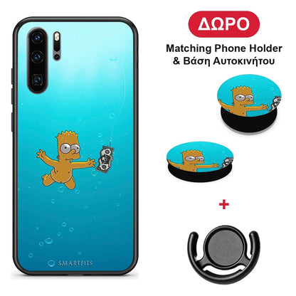 Chasing Money - Huawei P30 Pro θήκη + Δώρο Phone Holder & Βάση Αυτοκινήτου
