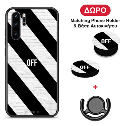 Get Off - Huawei P30 Pro θήκη + Δώρο Phone Holder & Βάση Αυτοκινήτου