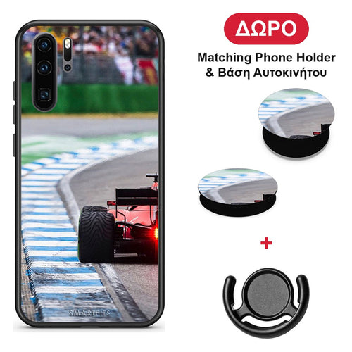 Racing Vibes - Huawei P30 Pro θήκη + Δώρο Phone Holder & Βάση Αυτοκινήτου