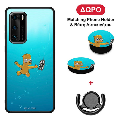 Chasing Money - Huawei P40 θήκη + Δώρο Phone Holder & Βάση Αυτοκινήτου