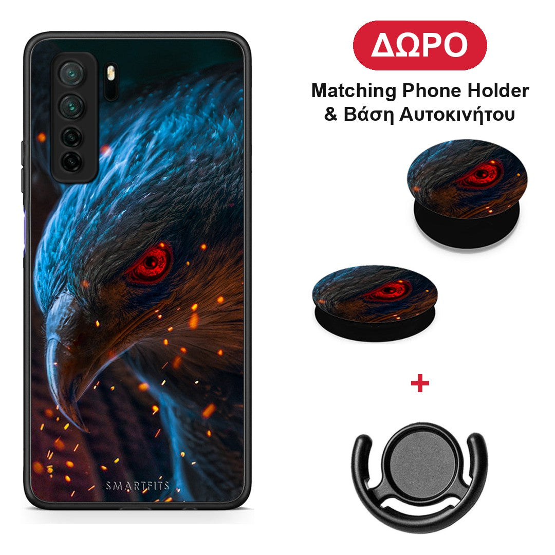 PopArt Eagle - Huawei P40 Lite 5G θήκη + Δώρο Phone Holder & Βάση Αυτοκινήτου