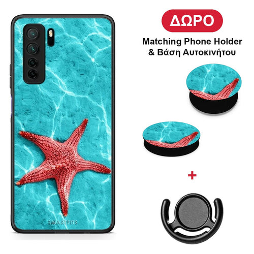 Red Starfish - Huawei P40 Lite 5G θήκη + Δώρο Phone Holder & Βάση Αυτοκινήτου
