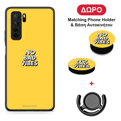 Text Vibes - Huawei P40 Lite 5G θήκη + Δώρο Phone Holder & Βάση Αυτοκινήτου