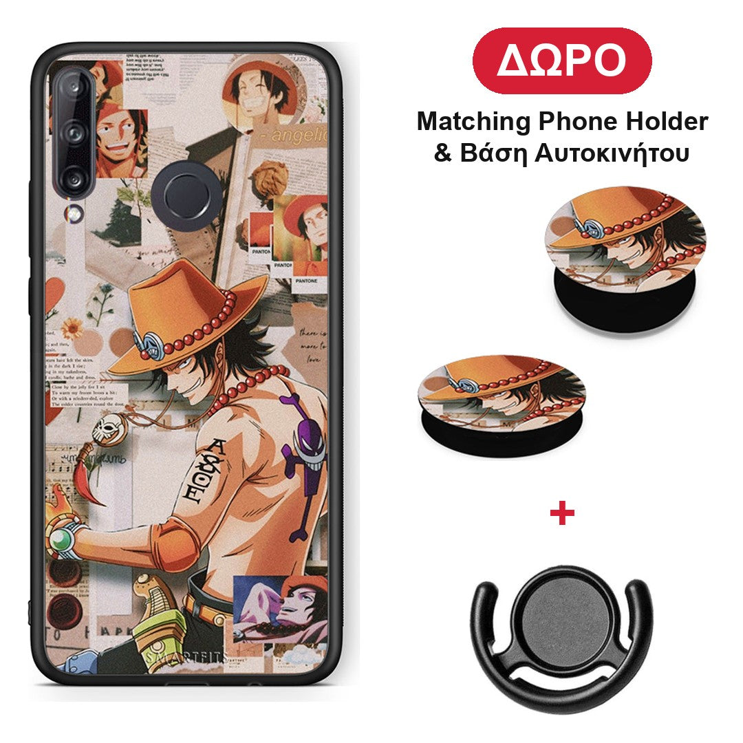 Anime Collage - Huawei P40 Lite E θήκη + Δώρο Phone Holder & Βάση Αυτοκινήτου