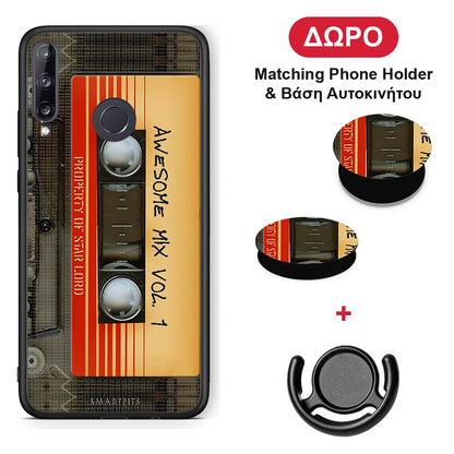 Awesome Mix - Huawei P40 Lite E θήκη + Δώρο Phone Holder & Βάση Αυτοκινήτου