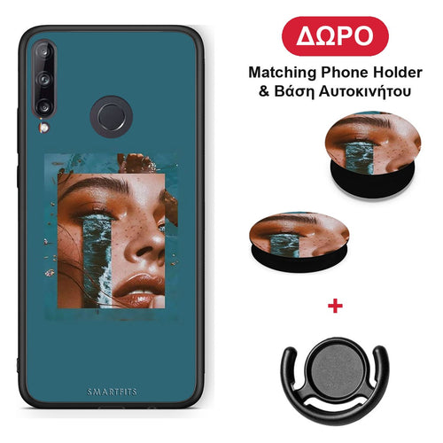 Cry An Ocean - Huawei P40 Lite E θήκη + Δώρο Phone Holder & Βάση Αυτοκινήτου