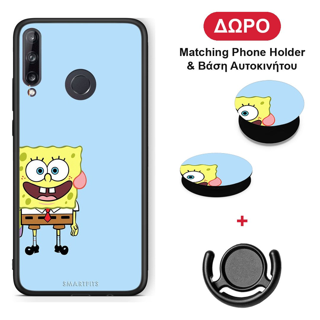 Friends Bob - Huawei P40 Lite E θήκη + Δώρο Phone Holder & Βάση Αυτοκινήτου