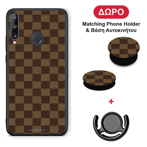 Designer Glamour - Huawei P40 Lite E θήκη + Δώρο Phone Holder & Βάση Αυτοκινήτου