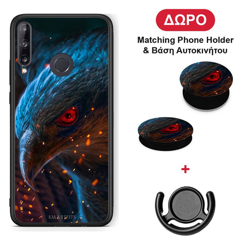 PopArt Eagle - Huawei P40 Lite E θήκη + Δώρο Phone Holder & Βάση Αυτοκινήτου
