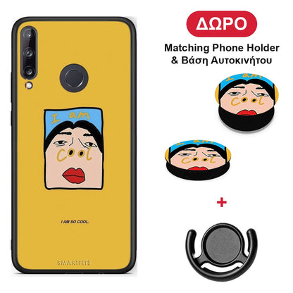 So Cool - Huawei P40 Lite E θήκη + Δώρο Phone Holder & Βάση Αυτοκινήτου