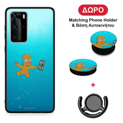 Chasing Money - Huawei P40 Pro θήκη + Δώρο Phone Holder & Βάση Αυτοκινήτου