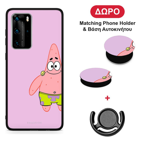 Friends Patrick - Huawei P40 Pro θήκη + Δώρο Phone Holder & Βάση Αυτοκινήτου