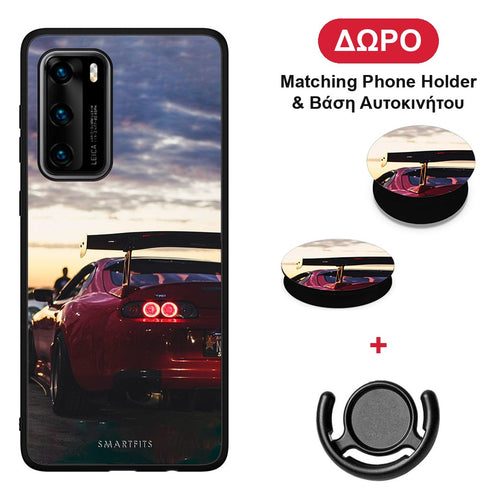 Racing Supra - Huawei P40 θήκη + Δώρο Phone Holder & Βάση Αυτοκινήτου