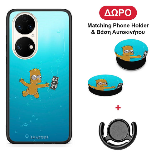 Chasing Money - Huawei P50 θήκη + Δώρο Phone Holder & Βάση Αυτοκινήτου