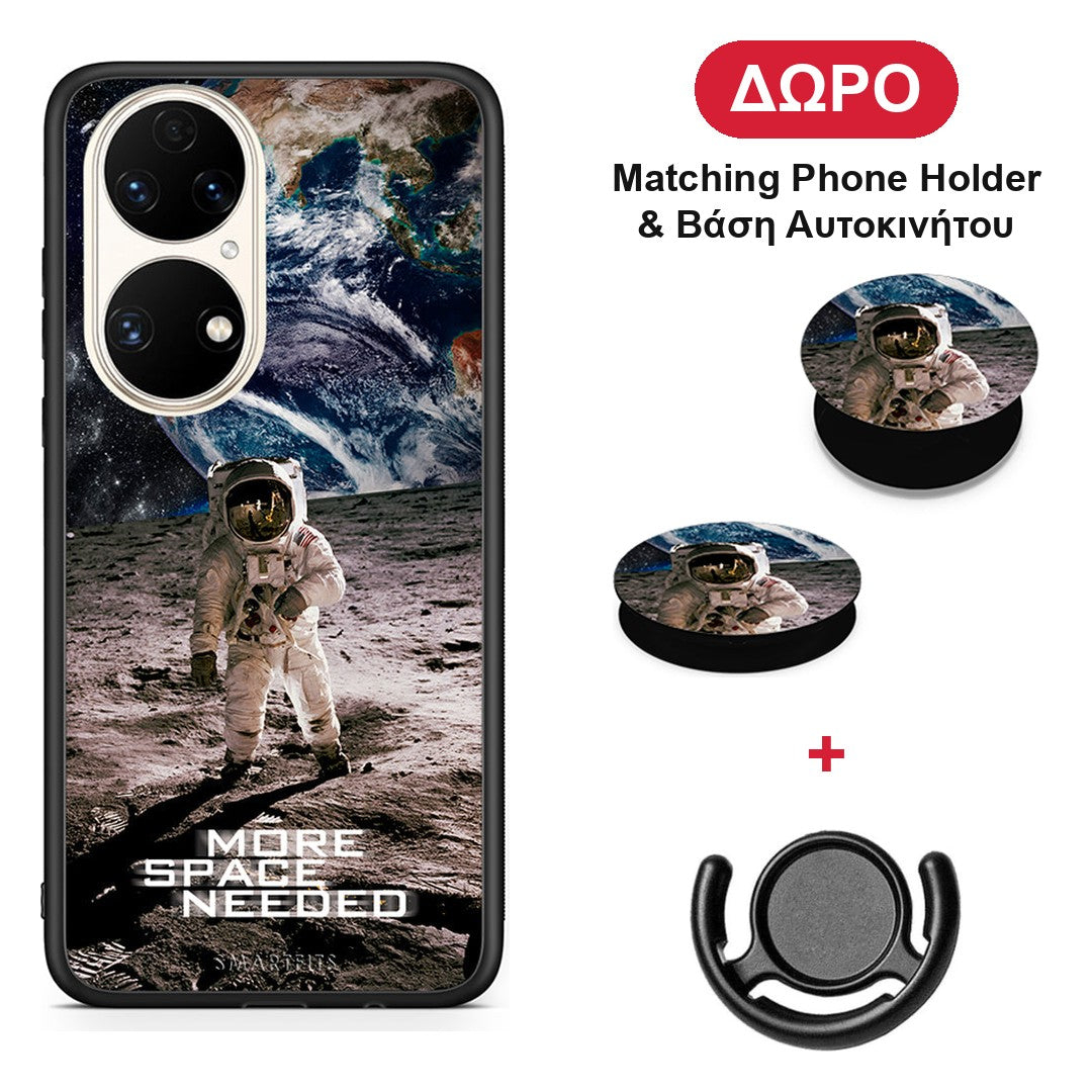 More Space - Huawei P50 θήκη + Δώρο Phone Holder & Βάση Αυτοκινήτου