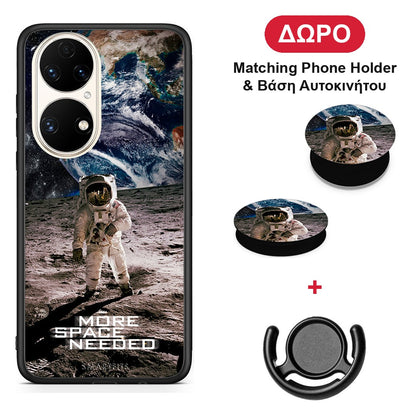 More Space - Huawei P50 θήκη + Δώρο Phone Holder & Βάση Αυτοκινήτου