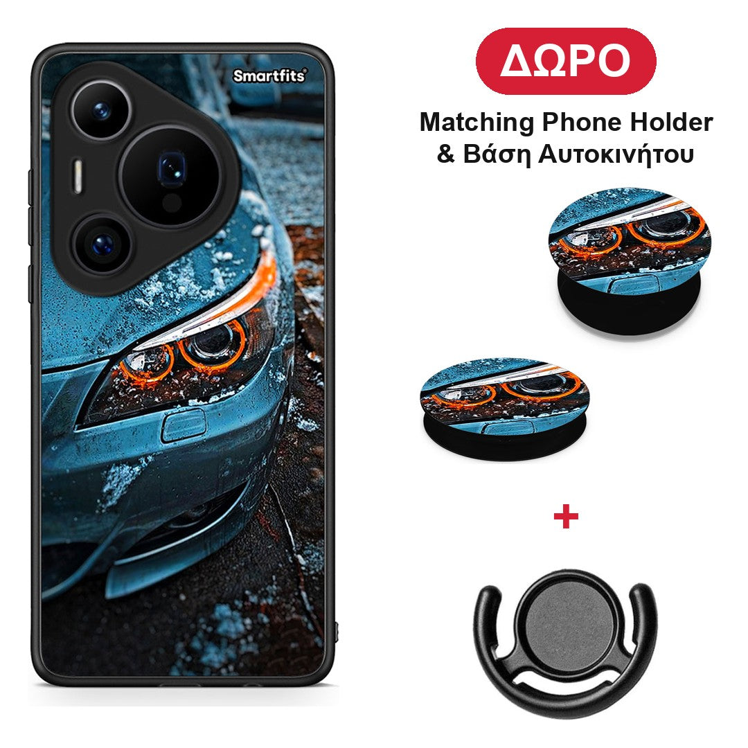 Bmw E60 - Huawei Pura 70 Pro / 70 Pro+ θήκη + Δώρο Phone Holder & Βάση Αυτοκινήτου
