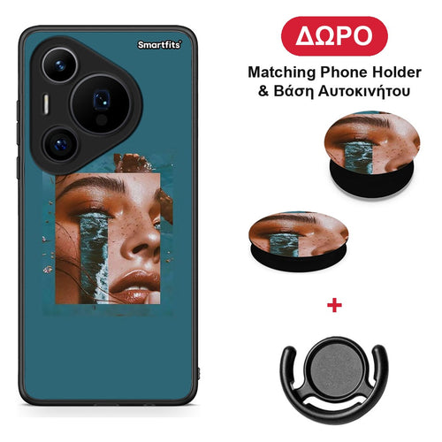 Cry An Ocean - Huawei Pura 70 Pro / 70 Pro+ θήκη + Δώρο Phone Holder & Βάση Αυτοκινήτου
