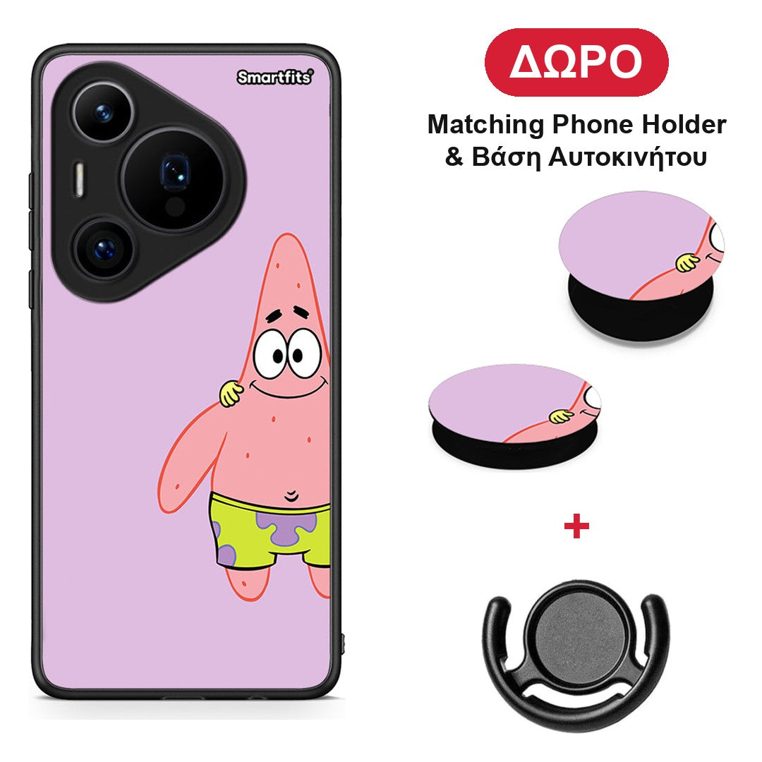 Friends Patrick - Huawei Pura 70 Pro / 70 Pro+ θήκη + Δώρο Phone Holder & Βάση Αυτοκινήτου