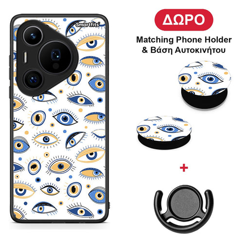 Ftou Ftou - Huawei Pura 70 Pro / 70 Pro+ θήκη + Δώρο Phone Holder & Βάση Αυτοκινήτου