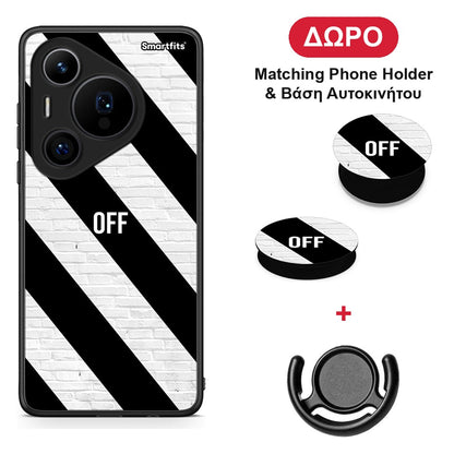 Get Off - Huawei Pura 70 Pro / 70 Pro+ θήκη + Δώρο Phone Holder & Βάση Αυτοκινήτου