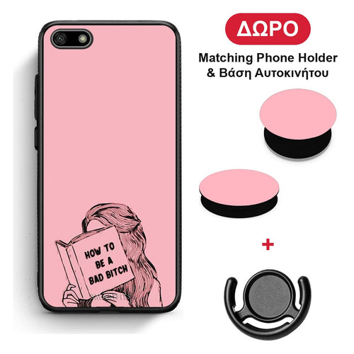 Bad Bitch - Huawei Y5 2018 / Honor 7S θήκη + Δώρο Phone Holder & Βάση Αυτοκινήτου