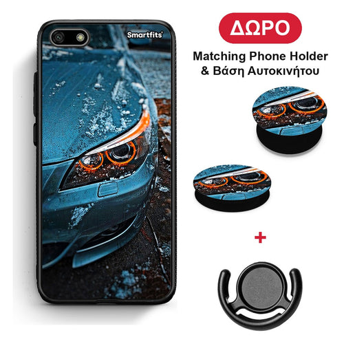 Bmw E60 - Huawei Y5 2018 / Honor 7S θήκη + Δώρο Phone Holder & Βάση Αυτοκινήτου