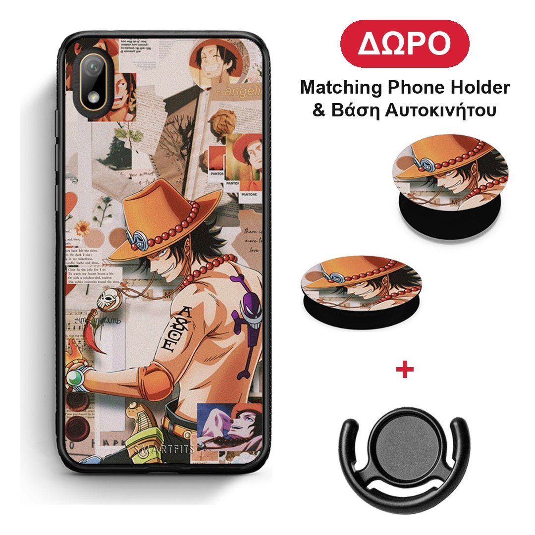 Anime Collage - Huawei Y5 2019 θήκη + Δώρο Phone Holder & Βάση Αυτοκινήτου