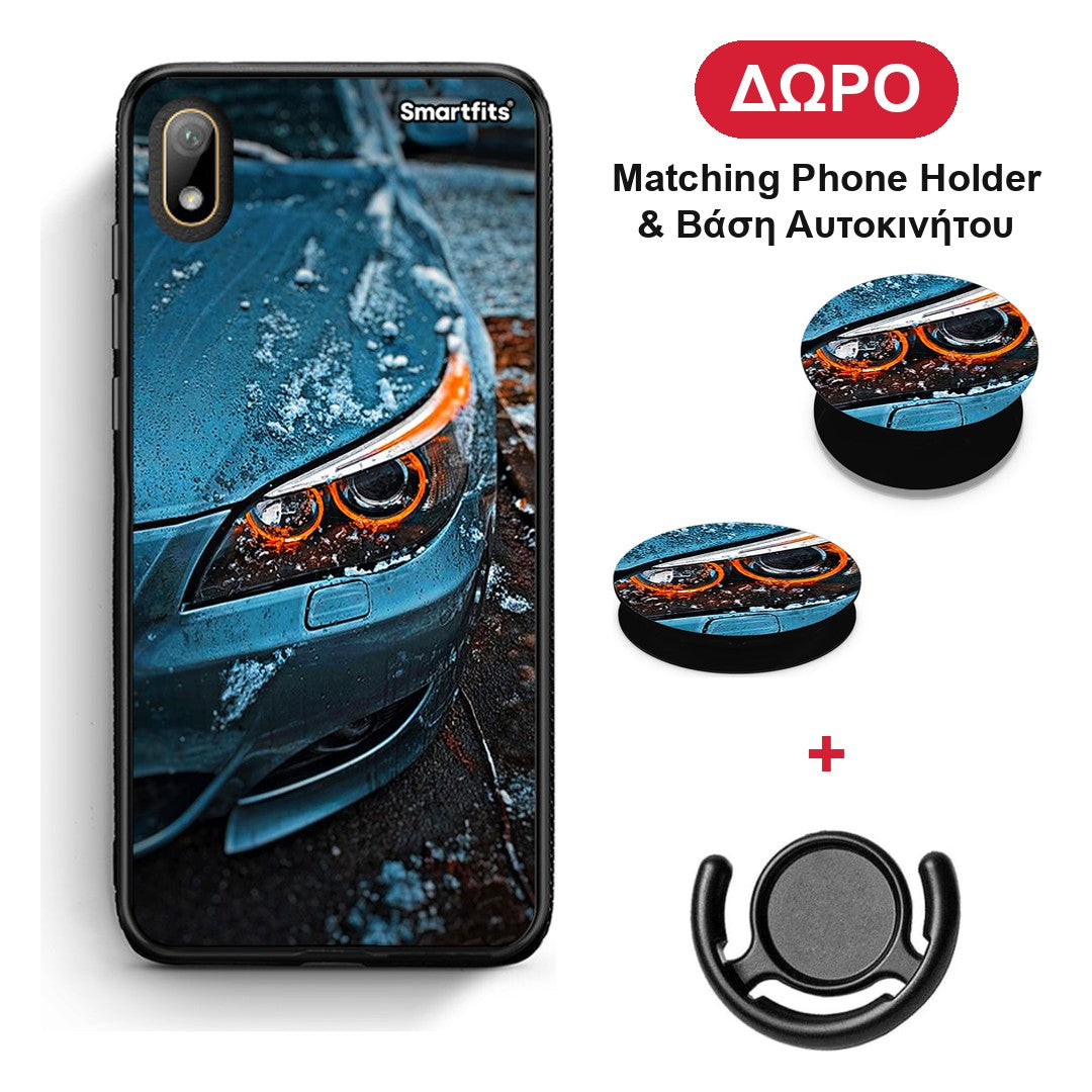 Bmw E60 - Huawei Y5 2019 θήκη + Δώρο Phone Holder & Βάση Αυτοκινήτου