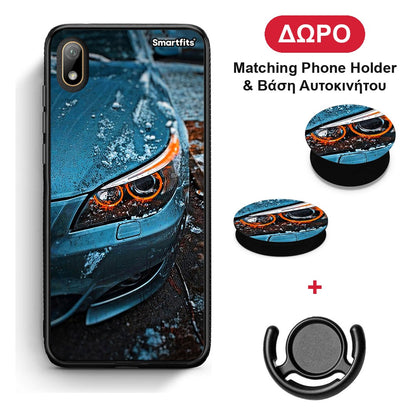 Bmw E60 - Huawei Y5 2019 θήκη + Δώρο Phone Holder & Βάση Αυτοκινήτου