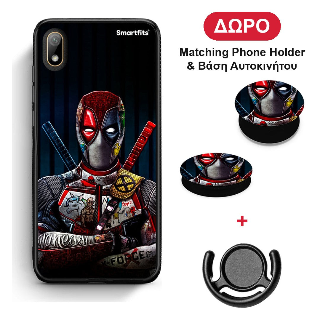 Funny Guy - Huawei Y5 2019 θήκη + Δώρο Phone Holder & Βάση Αυτοκινήτου