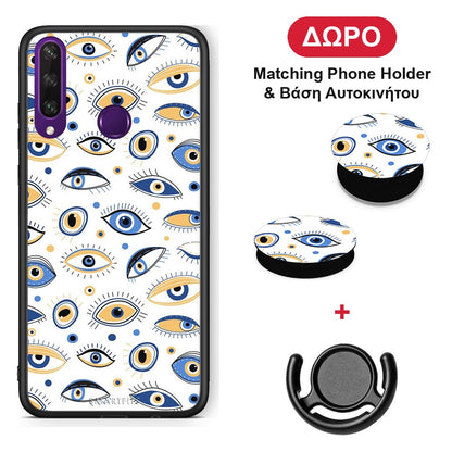 Ftou Ftou - Huawei Y6p θήκη + Δώρο Phone Holder & Βάση Αυτοκινήτου