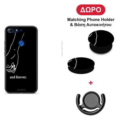 Always & Forever 2 - Huawei Y7 2018 / Prime Y7 2018 / Honor 7C θήκη + Δώρο Phone Holder & Βάση Αυτοκινήτου
