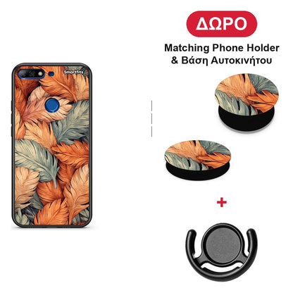 Autumn Leaves - Huawei Y7 2018 / Prime Y7 2018 / Honor 7C θήκη + Δώρο Phone Holder & Βάση Αυτοκινήτου