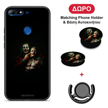 Hero Clown - Huawei Y7 2018 / Prime Y7 2018 / Honor 7C θήκη + Δώρο Phone Holder & Βάση Αυτοκινήτου