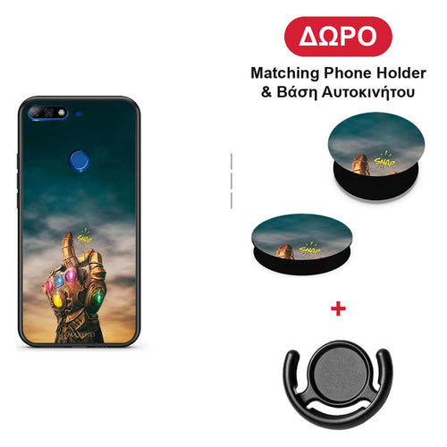 Infinity Snap - Huawei Y7 2018 / Prime Y7 2018 / Honor 7C θήκη + Δώρο Phone Holder & Βάση Αυτοκινήτου