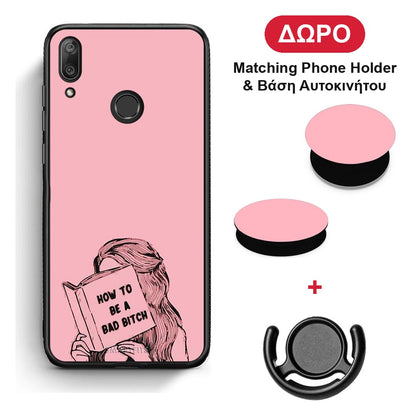 Bad Bitch - Huawei Y7 2019 / Y7 Prime 2019 θήκη + Δώρο Phone Holder & Βάση Αυτοκινήτου
