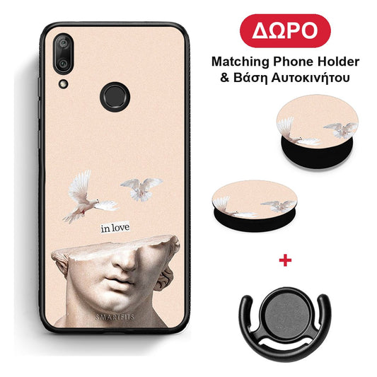 In Love - Huawei Y7 2019 / Y7 Prime 2019 θήκη + Δώρο Phone Holder & Βάση Αυτοκινήτου