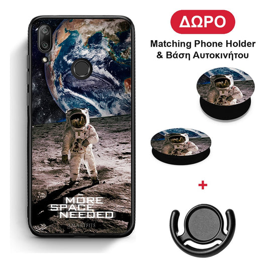 More Space - Huawei Y7 2019 / Y7 Prime 2019 θήκη + Δώρο Phone Holder & Βάση Αυτοκινήτου