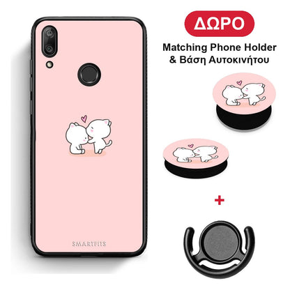 Valentine Love - Huawei Y7 2019 / Y7 Prime 2019 θήκη + Δώρο Phone Holder & Βάση Αυτοκινήτου
