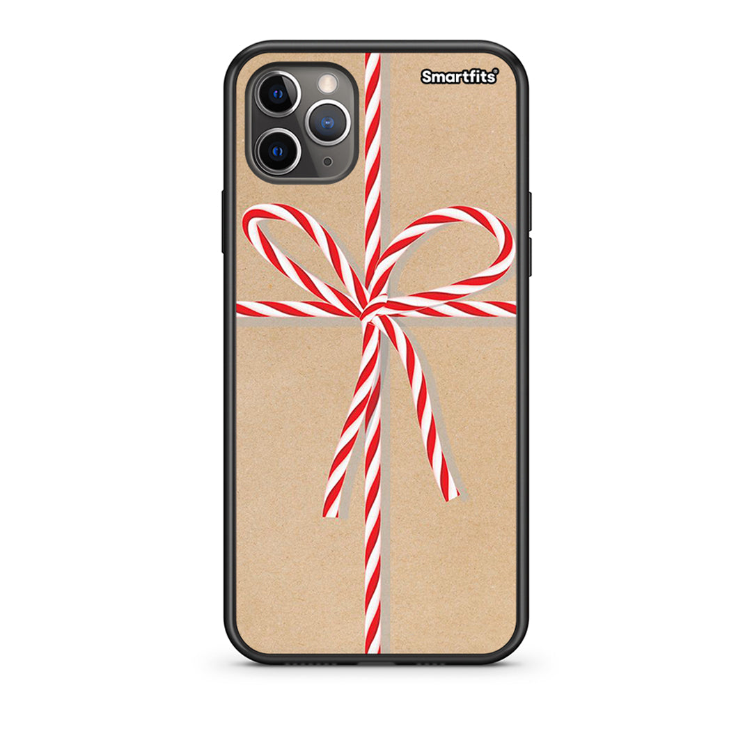 iPhone 11 Pro Christmas Gift Θήκη από τη Smartfits με σχέδιο στο πίσω μέρος και μαύρο περίβλημα | Smartphone case with colorful back and black bezels by Smartfits