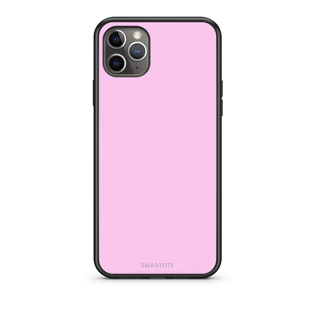 Θήκη iPhone 11 Pro Cotton Candy Pink από τη Smartfits με σχέδιο στο πίσω μέρος και μαύρο περίβλημα | iPhone 11 Pro Cotton Candy Pink case with colorful back and black bezels