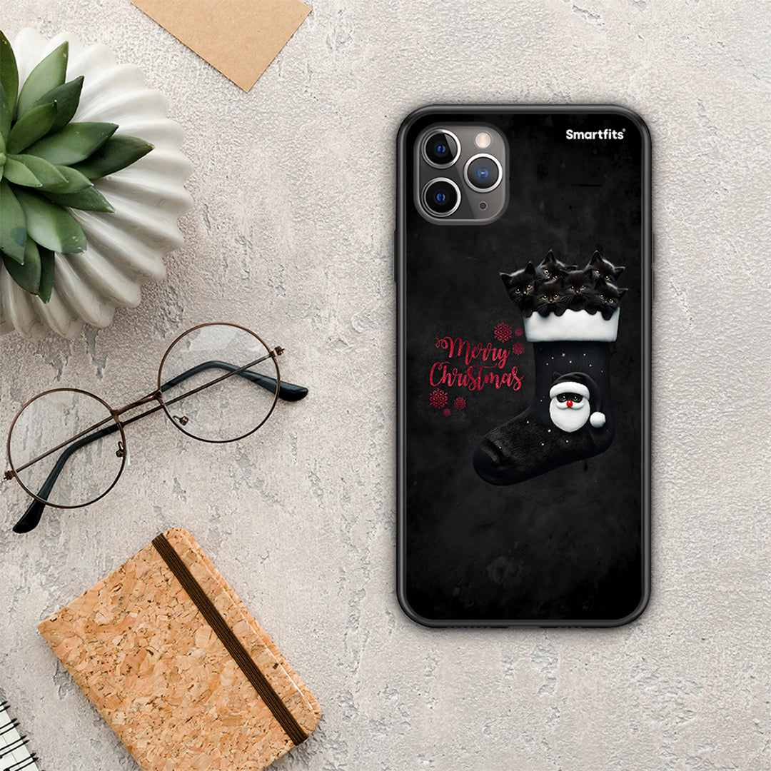 Merry Cat Christmas - iPhone 11 Pro Max θήκη