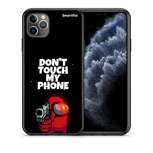 Θήκη iPhone 11 Pro Max My Phone από τη Smartfits με σχέδιο στο πίσω μέρος και μαύρο περίβλημα | iPhone 11 Pro Max My Phone case with colorful back and black bezels